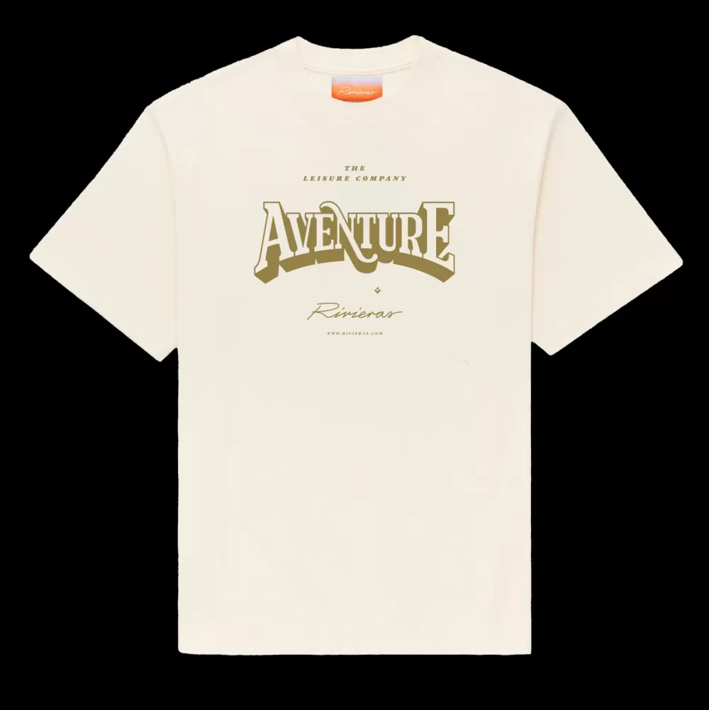 Fashion Rivieras "Adventure” screen printed tee shirt