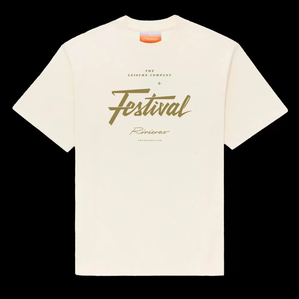 Cheap Rivieras "Festival” screen printed tee shirt