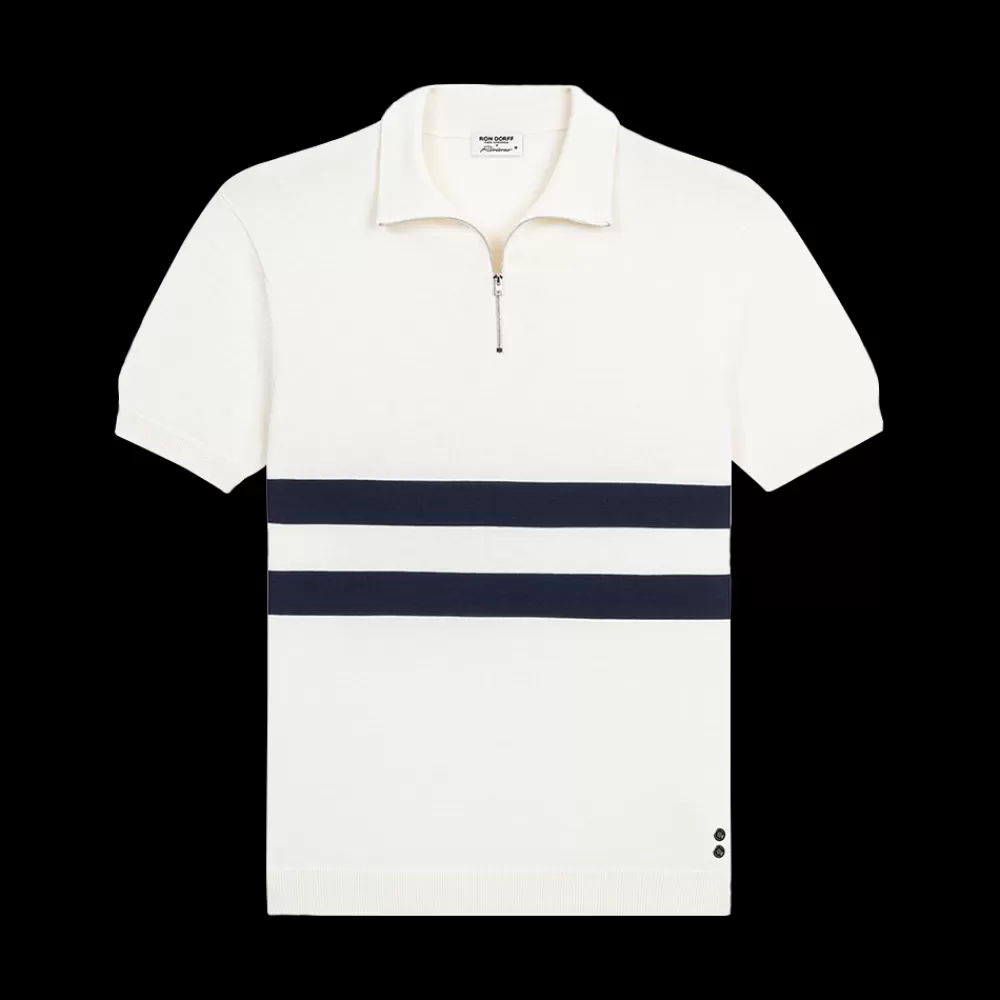 Discount Rivieras Off White & Ron Dorff Polo