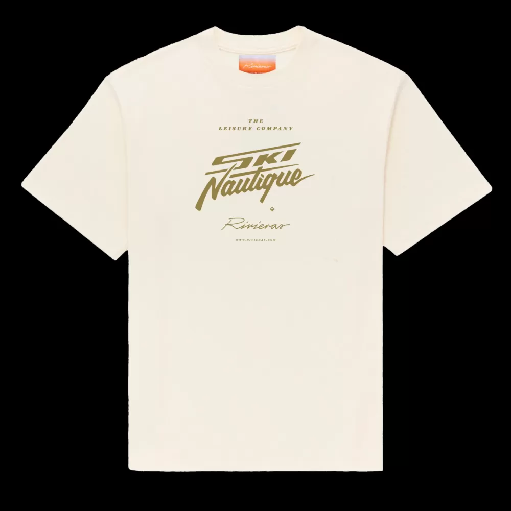 Store Rivieras "Ski-Nautique” screen printed tee shirt